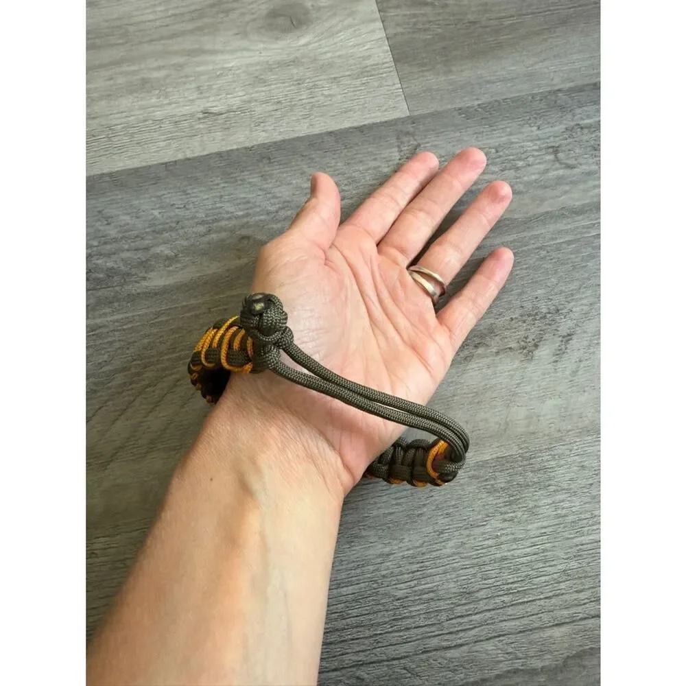 Paracord Bracelet NEW Unisex Handmade Green Bay Packers Green Gold